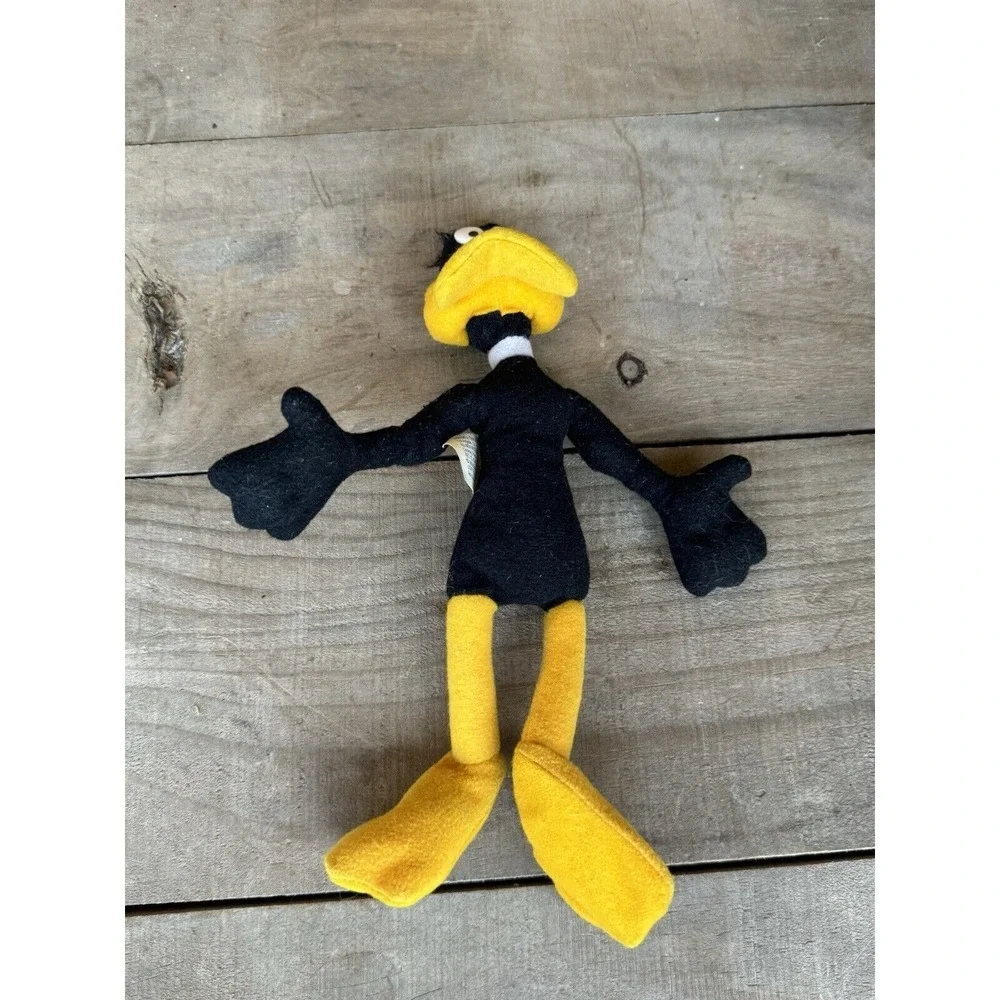Vintage Warner Brothers 9inch Daffy Duck Preloved Looney Toons 1996‎